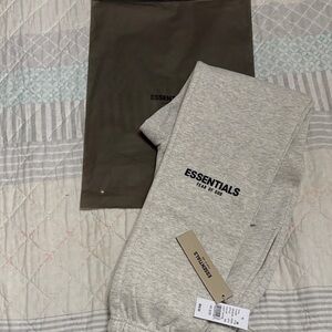 Essentials Light Gray Sweatpants